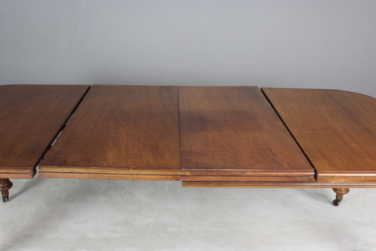 Large Extending Mahogany Dining Table - Kernow Furniture