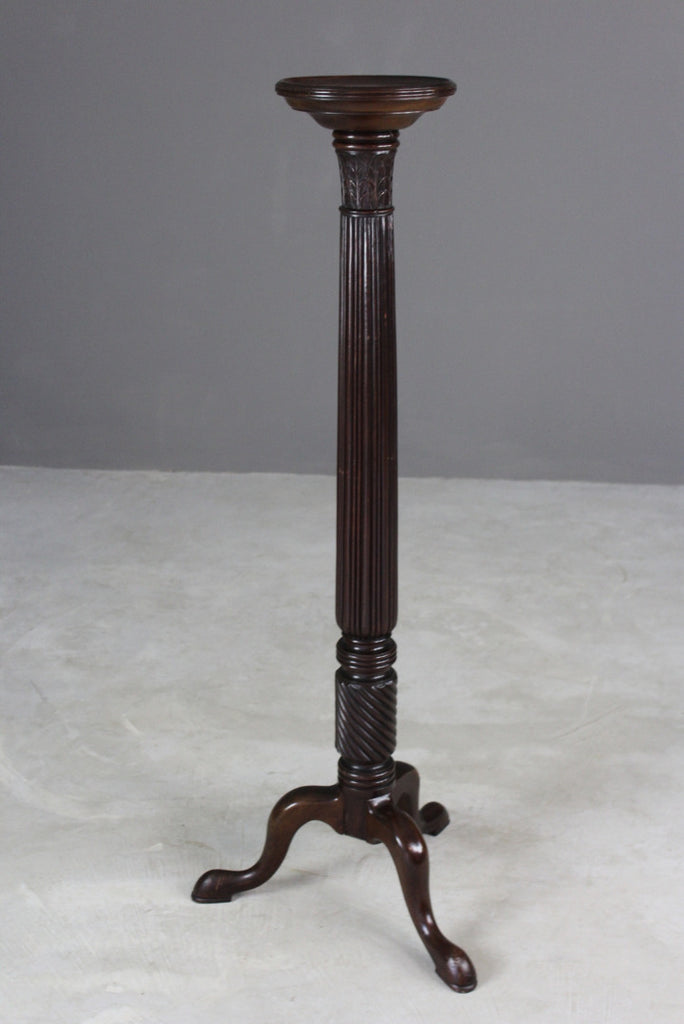 Victorian Mahogany Torchere - Kernow Furniture