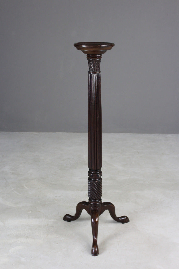 Victorian Mahogany Torchere - Kernow Furniture