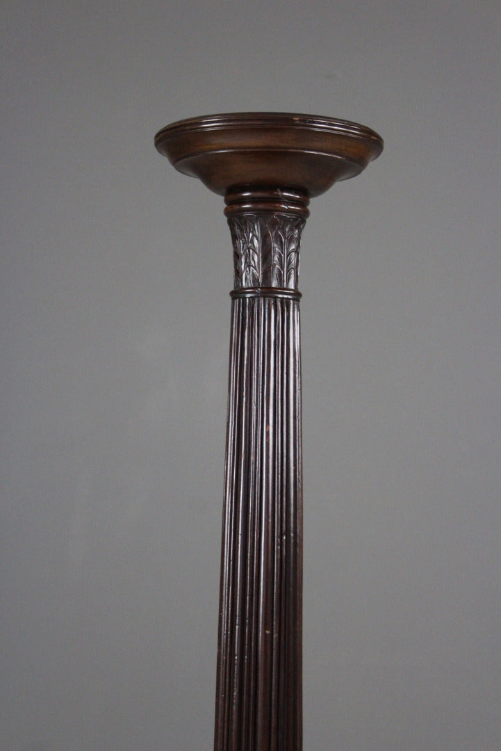 Victorian Mahogany Torchere - Kernow Furniture