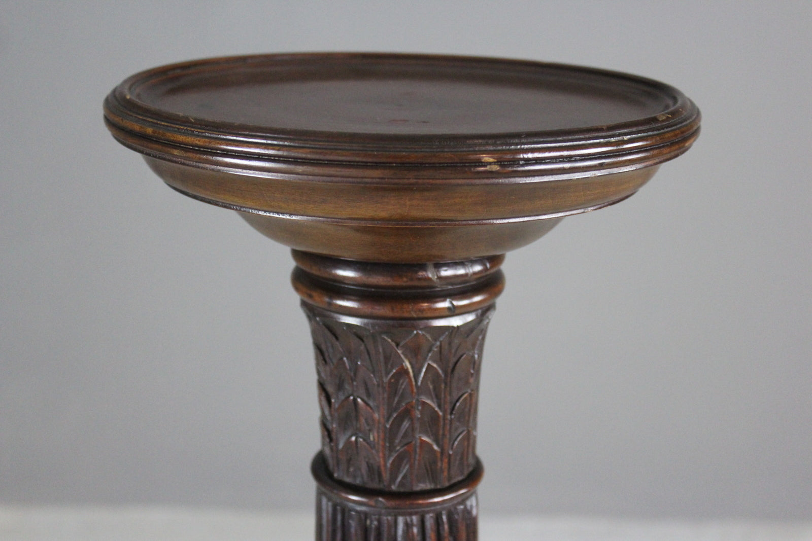 Victorian Mahogany Torchere - Kernow Furniture