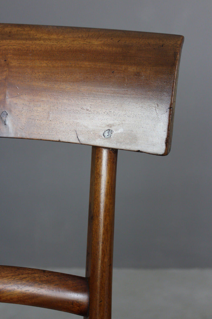 Antique Mahogany Dining Chairs - Kernow Furniture