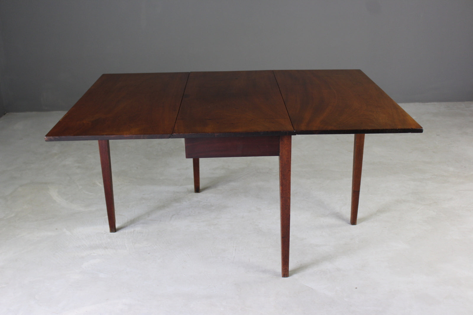 Antique Mahogany Drop Leaf Table - Kernow Furniture