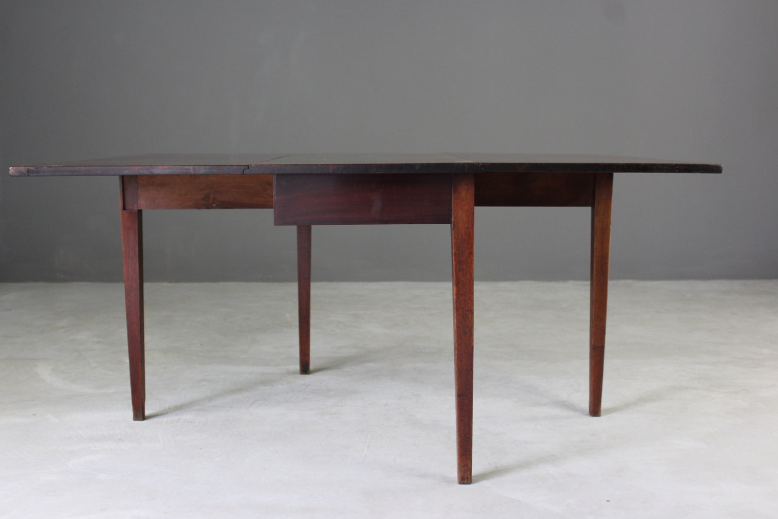 Antique Mahogany Drop Leaf Table - Kernow Furniture