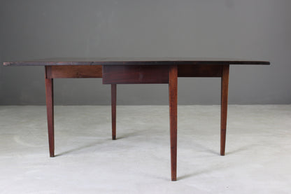 Antique Mahogany Drop Leaf Table - Kernow Furniture