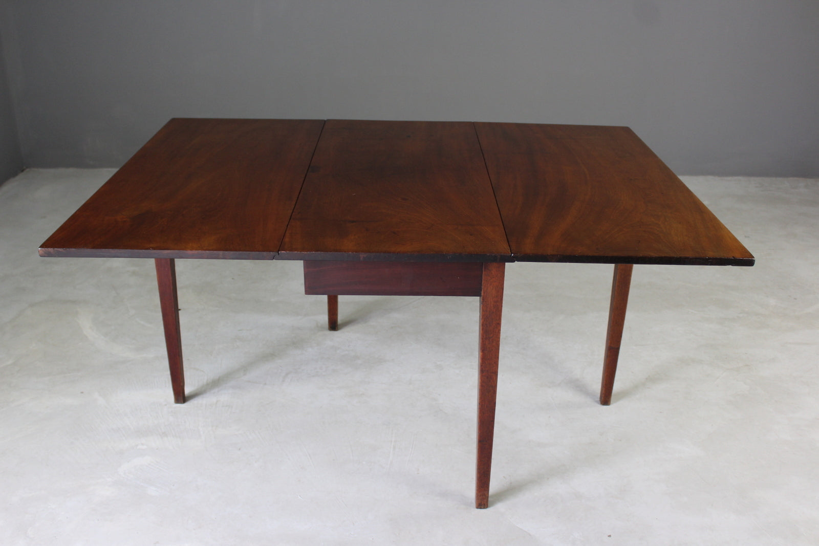 Antique Mahogany Drop Leaf Table - Kernow Furniture