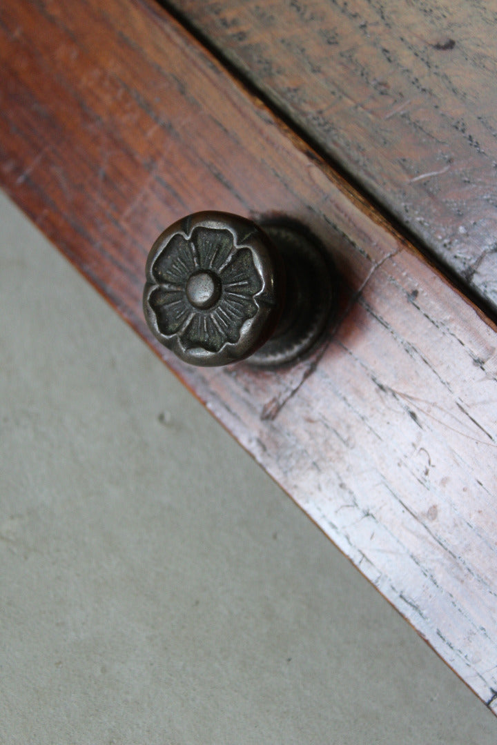 Edwardian Oak Coal Scuttle - Kernow Furniture