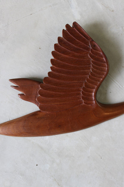 Pair Teak Flying Geese - Kernow Furniture