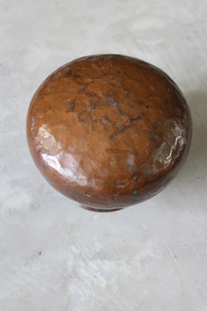Hammered Copper Pot - Kernow Furniture