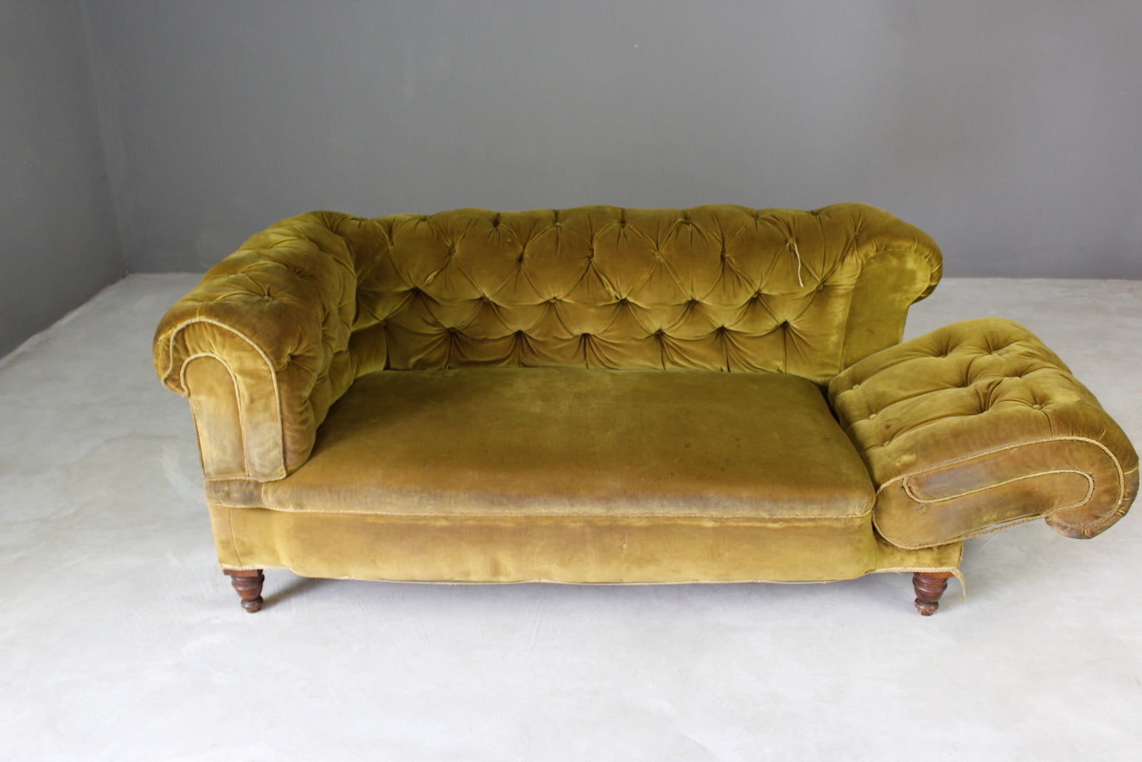 Antique Chesterfield Sofa - Kernow Furniture