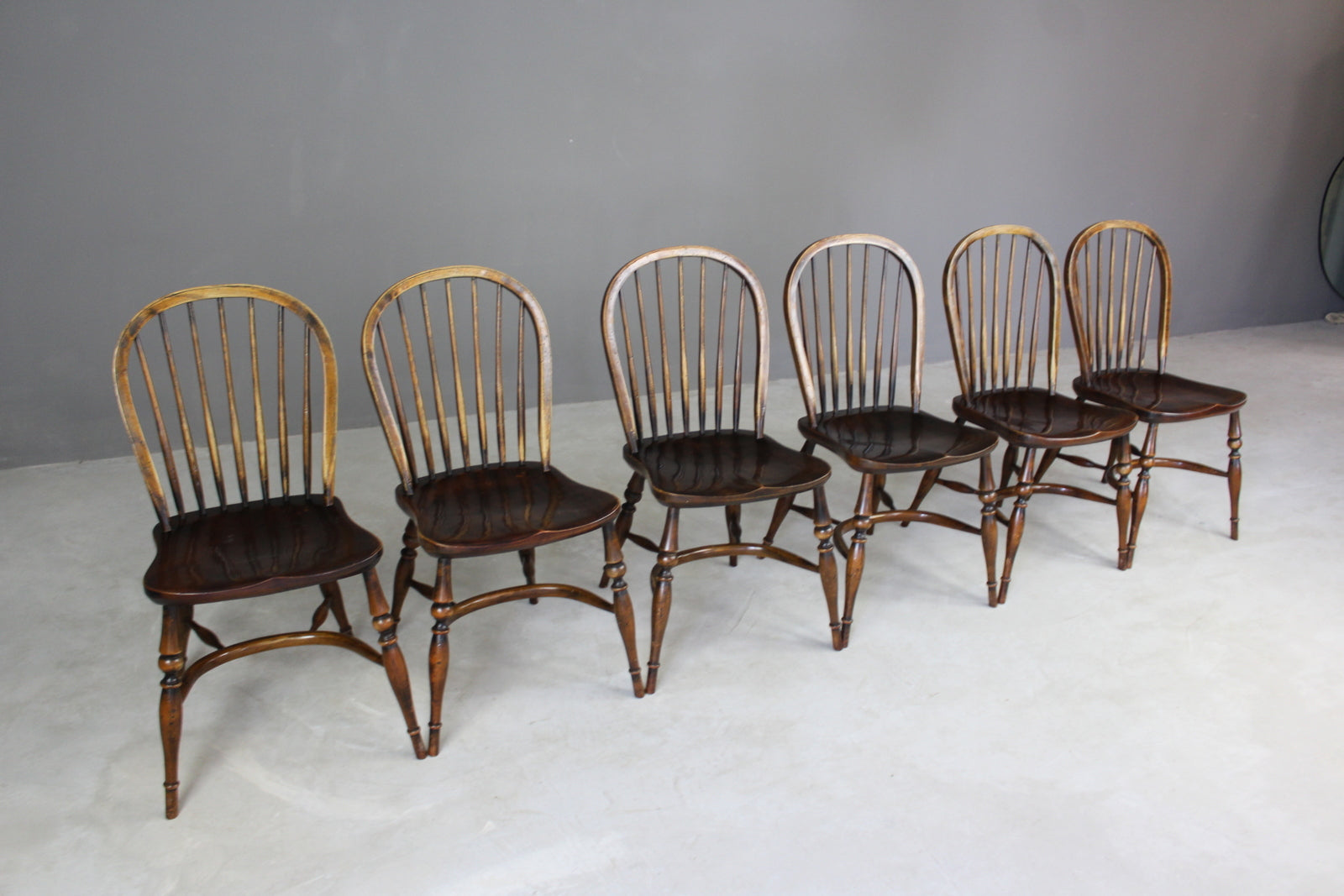 Batheaston Hoop & Stick Back Dining Chairs - Kernow Furniture