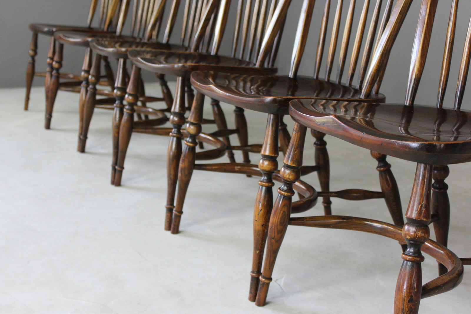 Batheaston Hoop & Stick Back Dining Chairs - Kernow Furniture