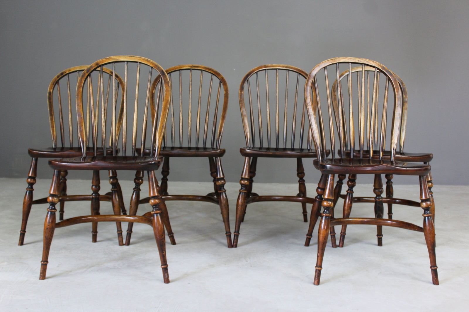 Batheaston Hoop & Stick Back Dining Chairs - Kernow Furniture