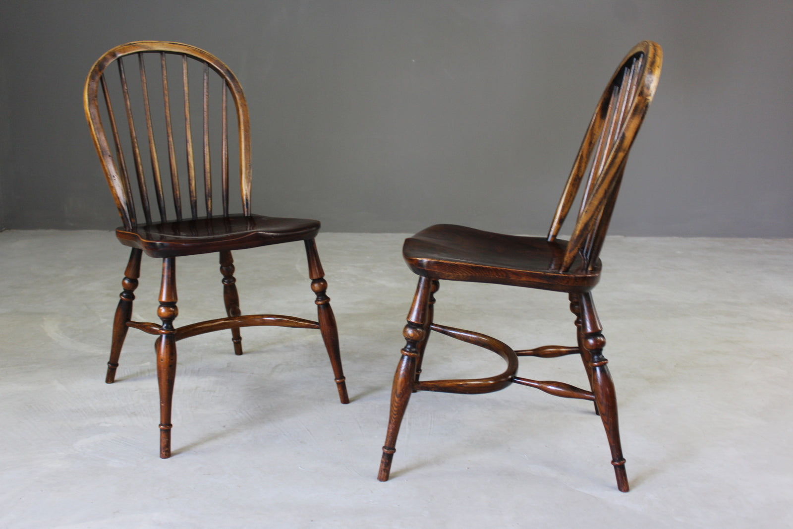 Batheaston Hoop & Stick Back Dining Chairs - Kernow Furniture