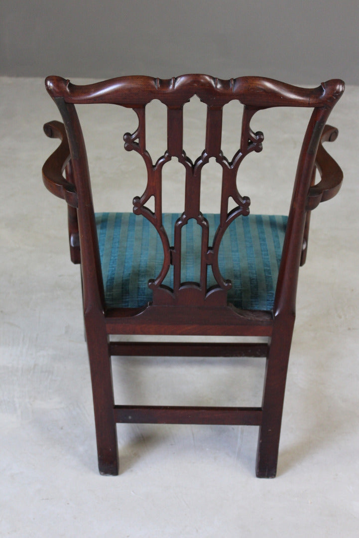 Antique Chippendale Style Carver Chair - Kernow Furniture