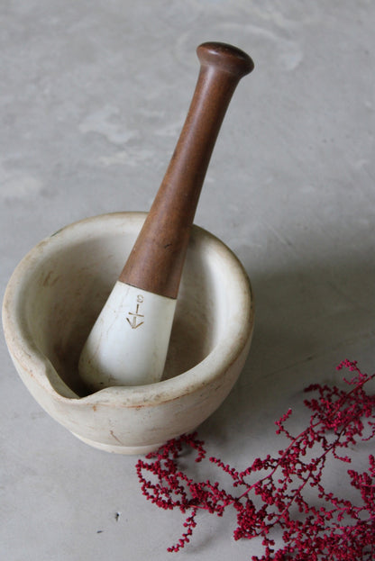 Stone Pestle & Mortar - Kernow Furniture