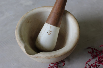 Stone Pestle & Mortar - Kernow Furniture