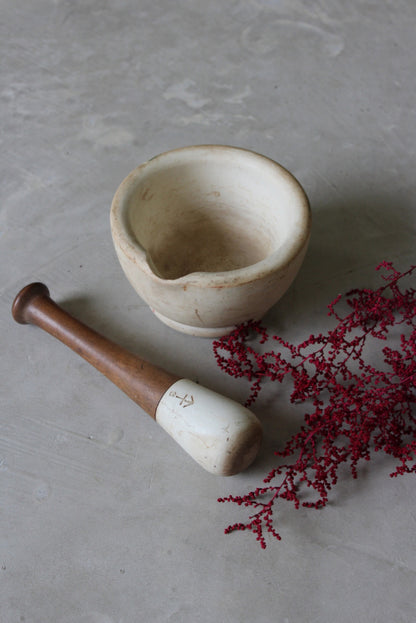 Stone Pestle & Mortar - Kernow Furniture