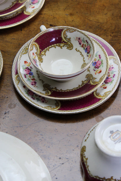 Myotts Royal Crown Bouquet Tea Service - Kernow Furniture