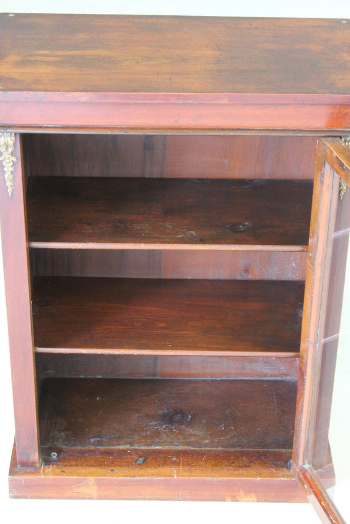 Antique Mahogany Display Cabinet - Kernow Furniture