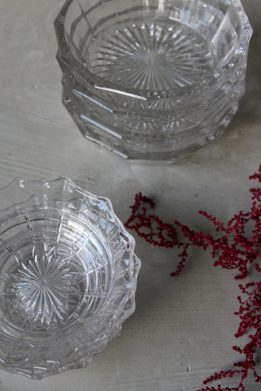 Vintage Glass Bowls - Kernow Furniture