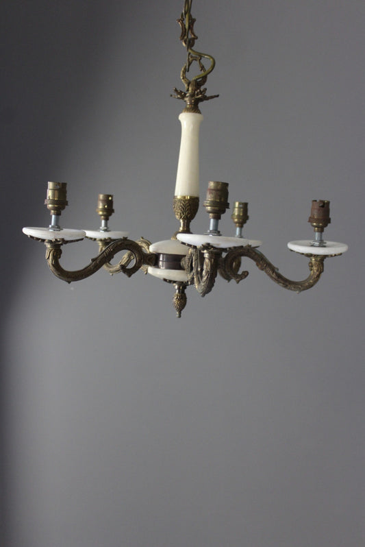 Vintage French Chandelier - Kernow Furniture