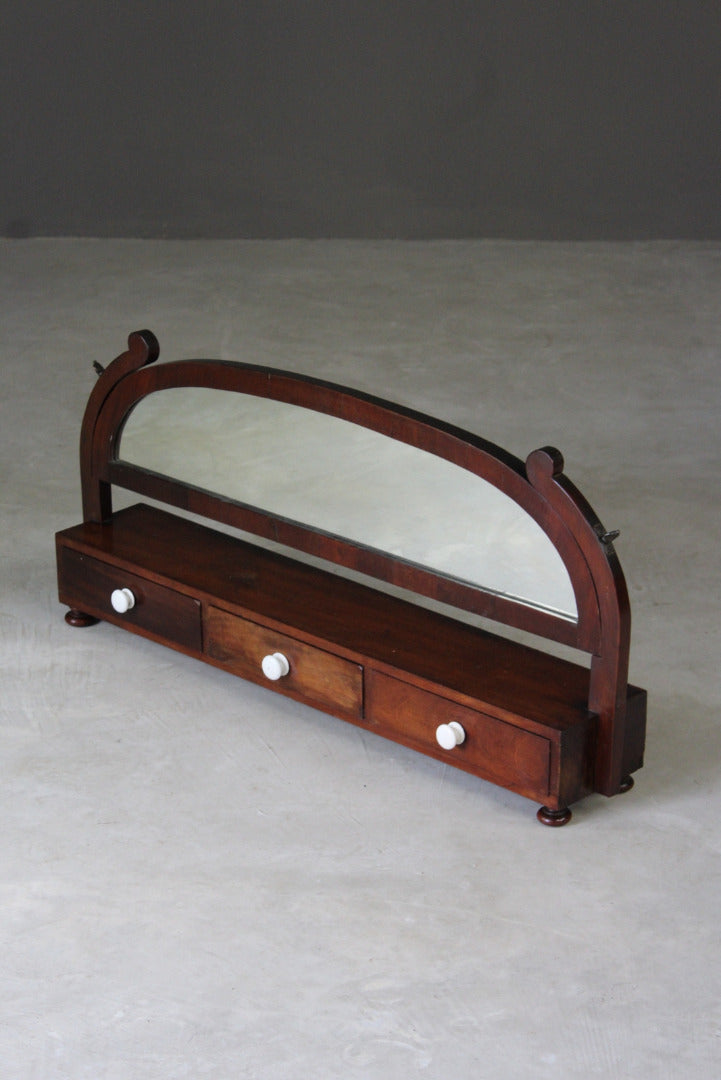 Mahogany Dressing Mirror - Kernow Furniture