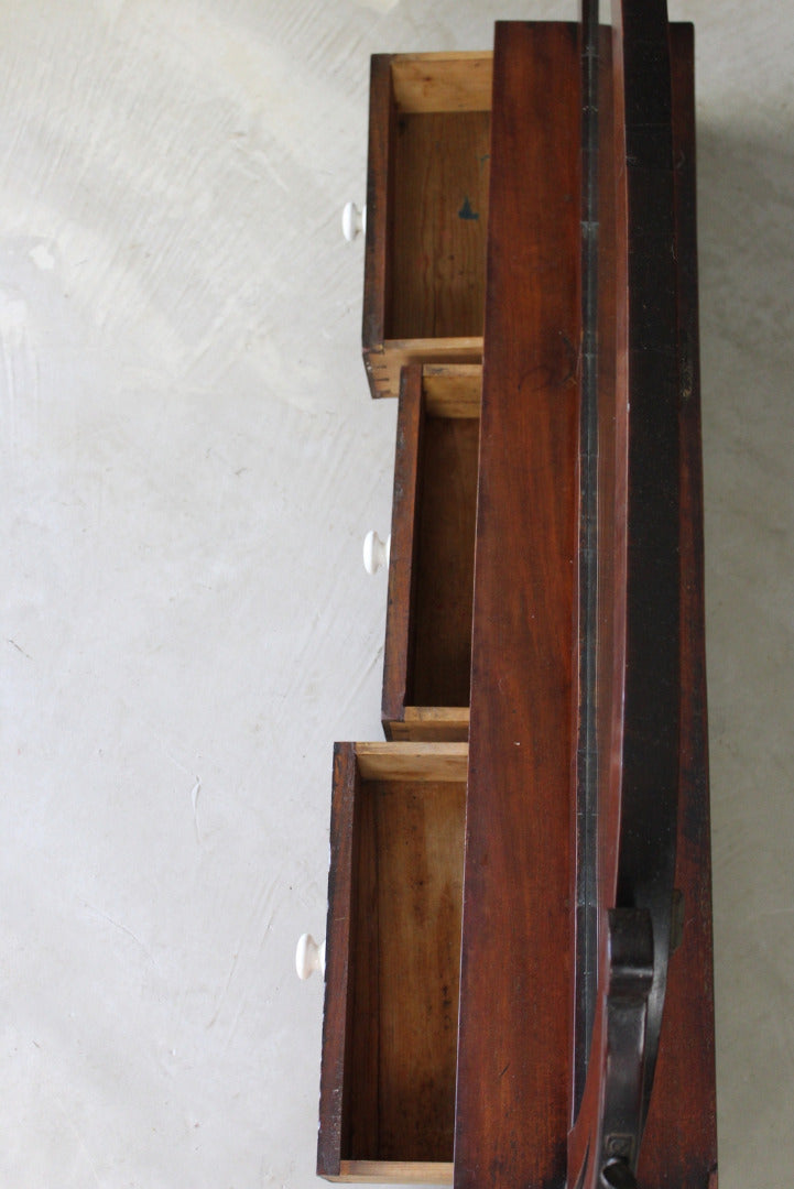 Mahogany Dressing Mirror - Kernow Furniture