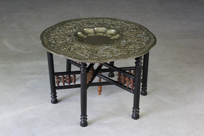 Brass Tray Table - Kernow Furniture