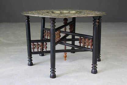 Brass Tray Table - Kernow Furniture