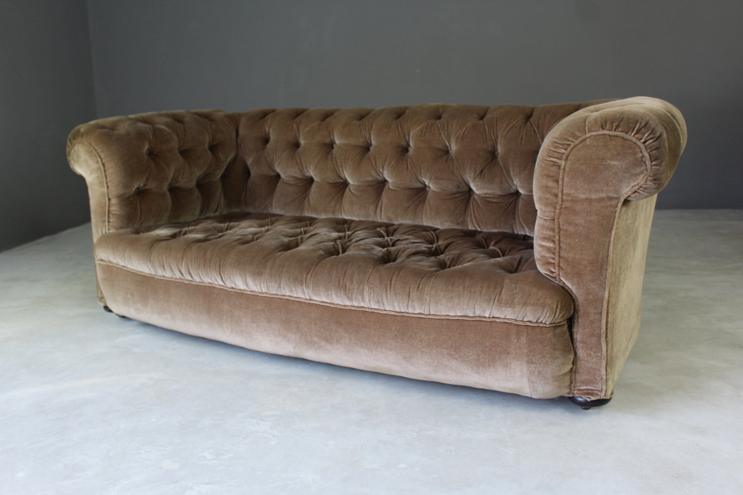 Antique Chesterfield Sofa - Kernow Furniture