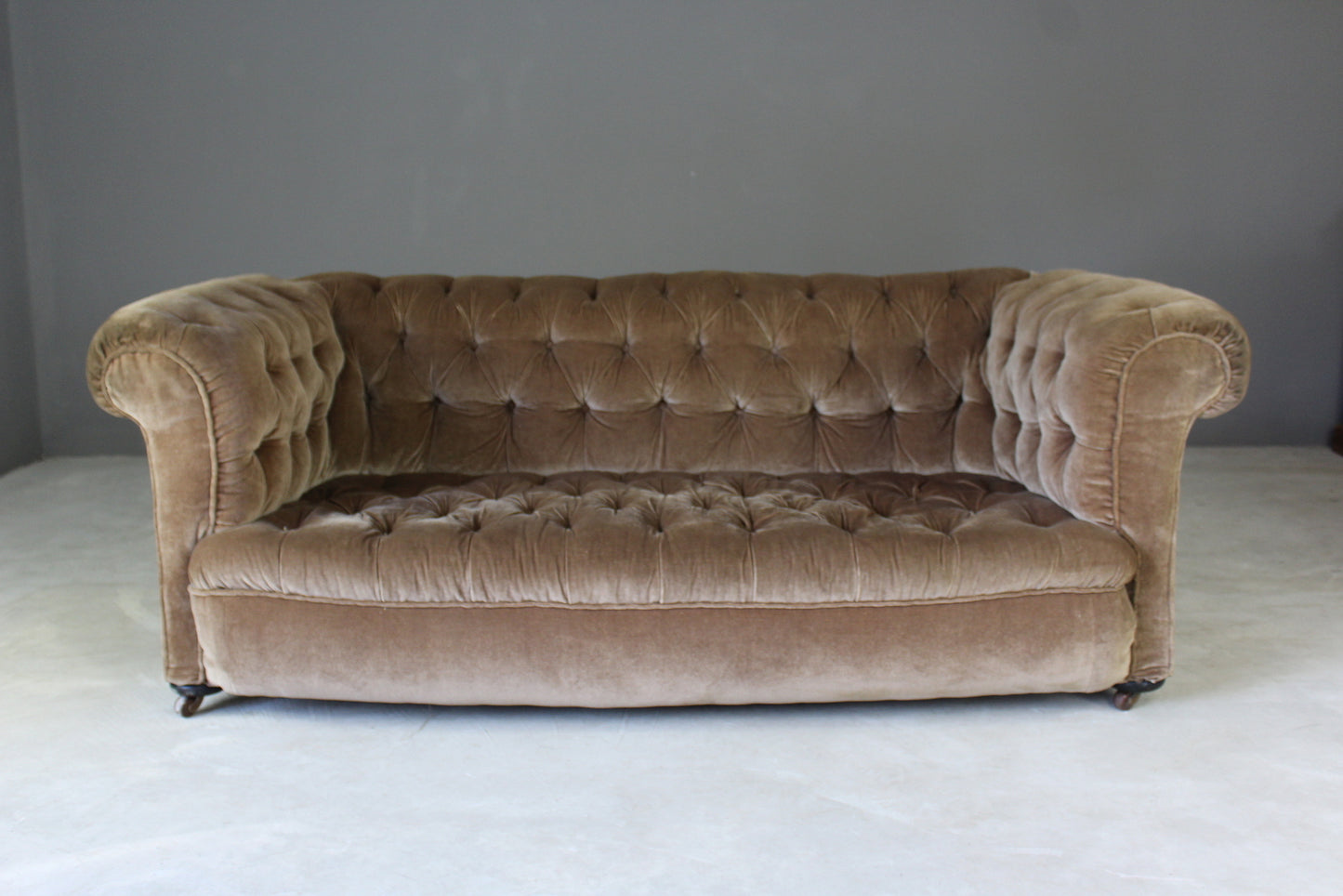 Antique Chesterfield Sofa - Kernow Furniture