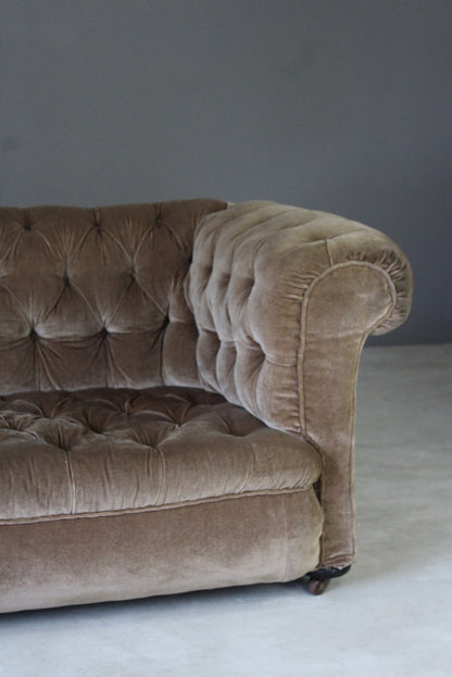 Antique Chesterfield Sofa - Kernow Furniture