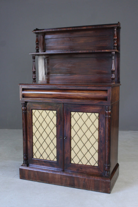 Antique Mahogany Chiffonier - Kernow Furniture