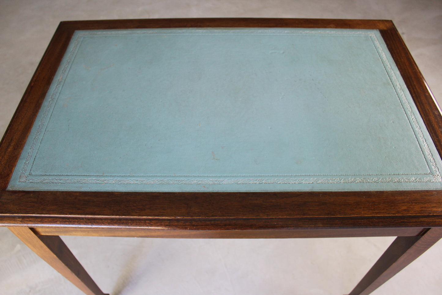 Mahogany Writing Table - Kernow Furniture