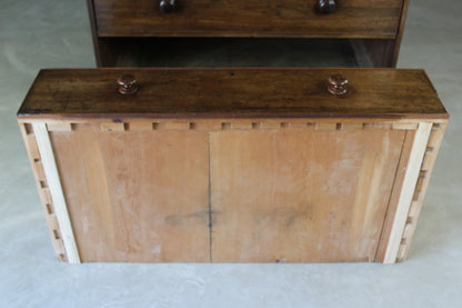 Antique Mahogany Chest of Drawers - Kernow Furniture