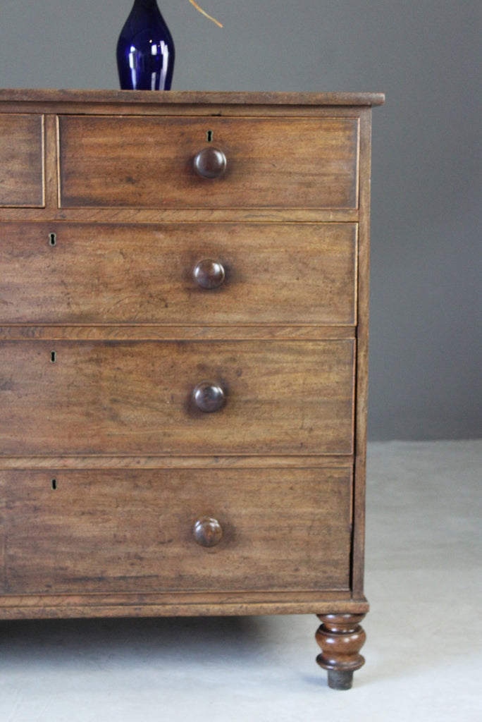 Antique Mahogany Chest of Drawers - Kernow Furniture