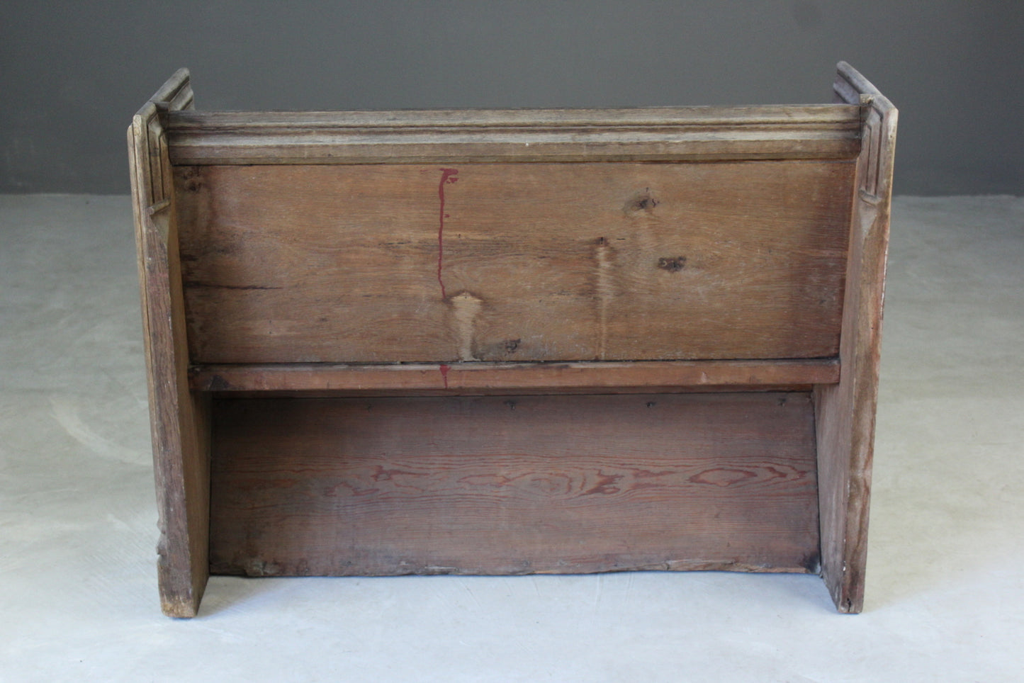 Antique Pine & Oak Pew - Kernow Furniture