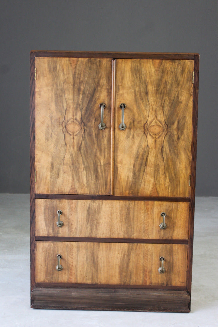 Walnut Tall Boy - Kernow Furniture