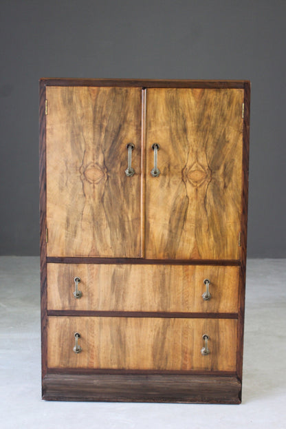 Walnut Tall Boy - Kernow Furniture