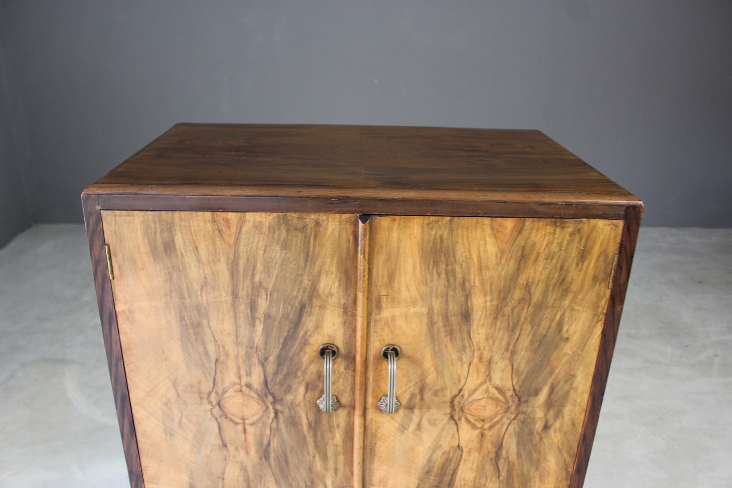 Walnut Tall Boy - Kernow Furniture