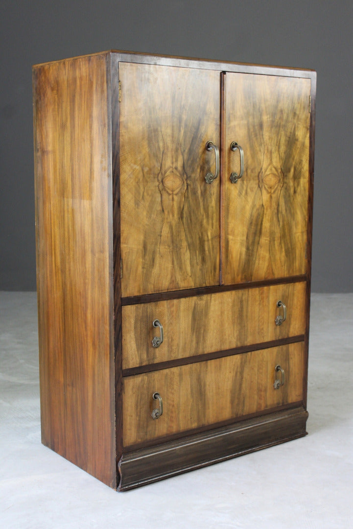 Walnut Tall Boy - Kernow Furniture