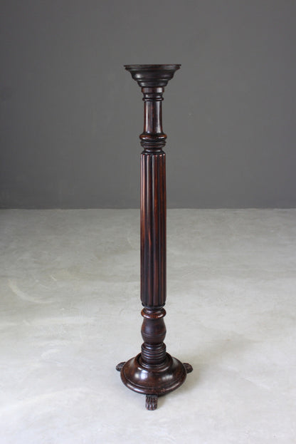 Victorian Mahogany Torchiere - Kernow Furniture