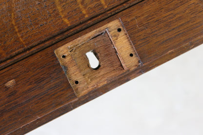 Oak Jacobean Style Bureau - Kernow Furniture