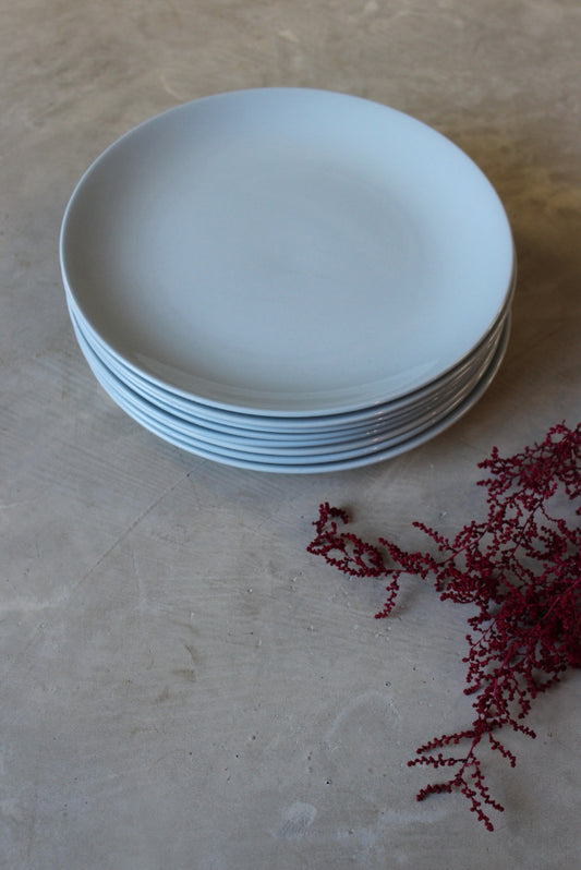 Johnson Bros Blue Cloud Dinner Plates - Kernow Furniture