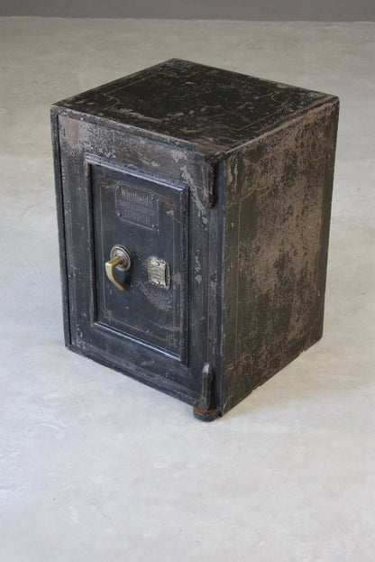 Antique Cast Iron Safe - Kernow Furniture