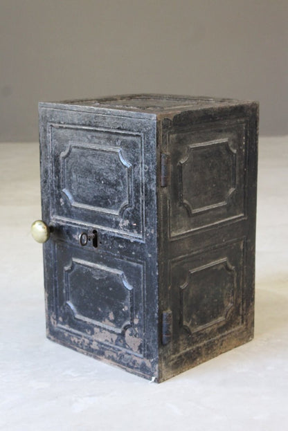 J Jones Antique Cast Iron Safe - Kernow Furniture