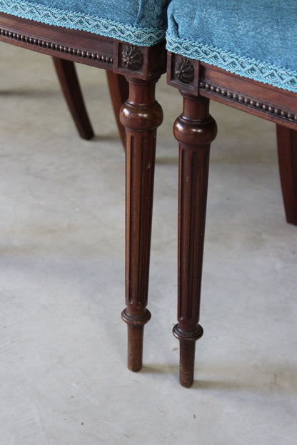 4 Morison & Co Mahogany Side Chairs - Kernow Furniture