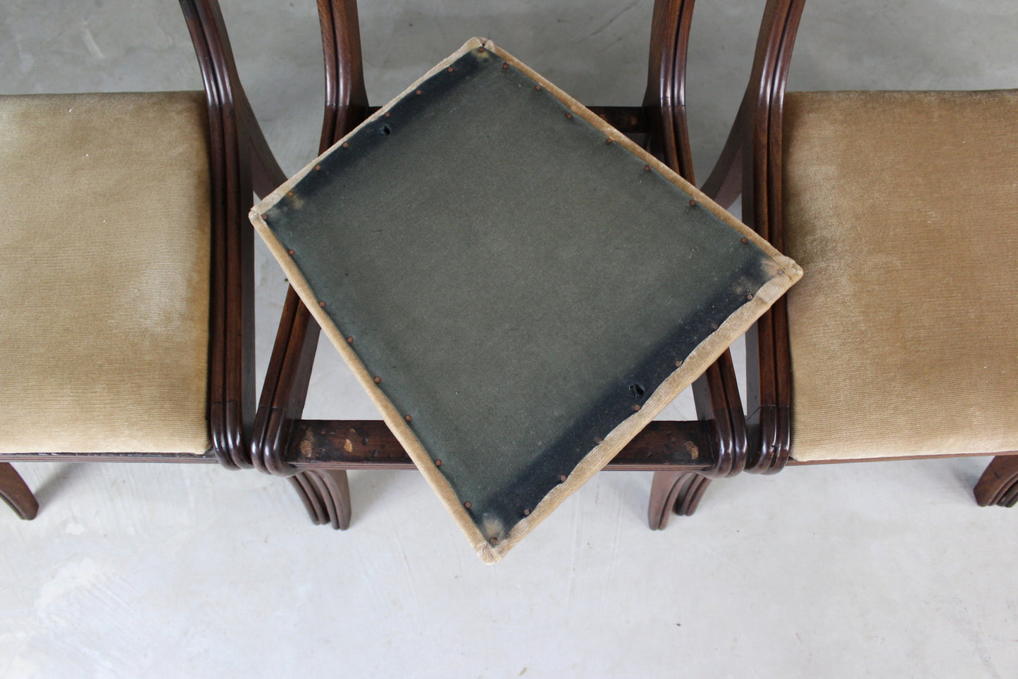 19th Century Mahogany Dining Chairs - Kernow Furniture