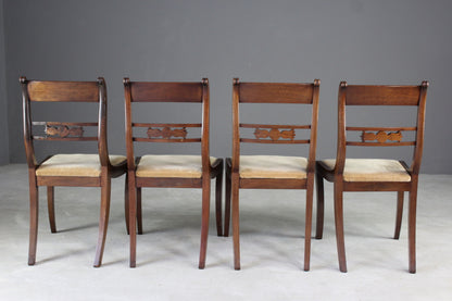 19th Century Mahogany Dining Chairs - Kernow Furniture